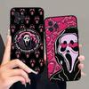 Ghost Face Art Scream Phone Case For IPhone 16 17 Air 15 14 13 12 11 Pro Max 16E Plus Fundas