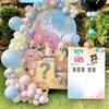 With Stickers Gender Revealed Voting Game Paper He or She Poster Board  Party