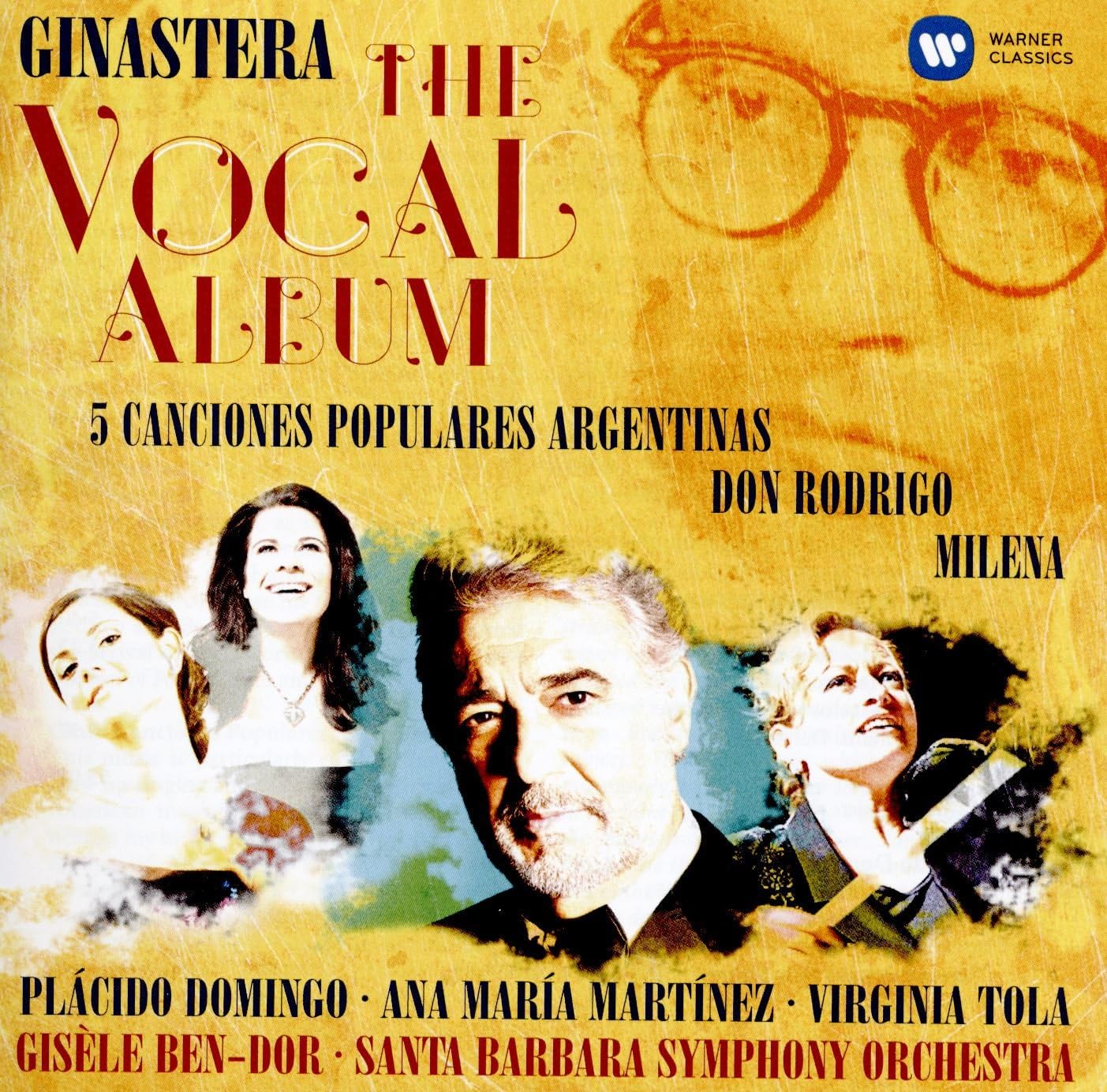 

CD DOMINGO - GINASTERA/ THE VOCAL ALBUM 0825646868308 Europe Classical Used