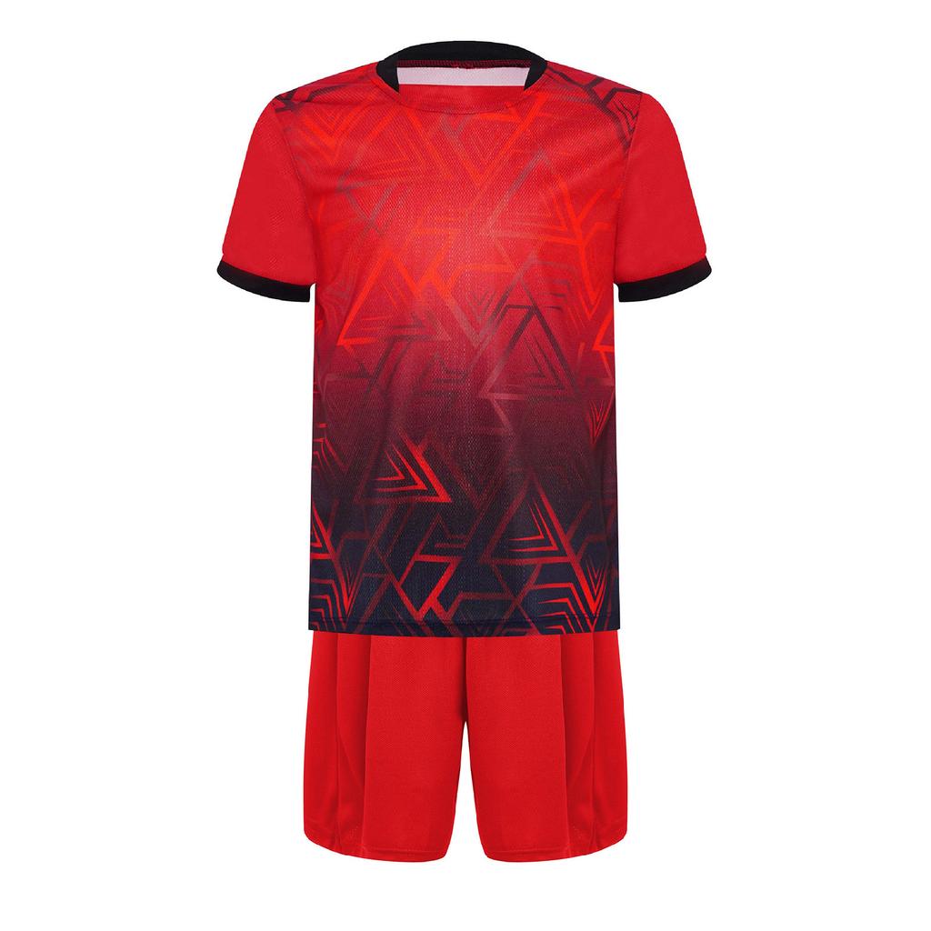 Children's Boys Sports Set 2-Piece Quick-Drying T-Shirt + Shorts Tracksuit for Jogging Football Basketball Clothing