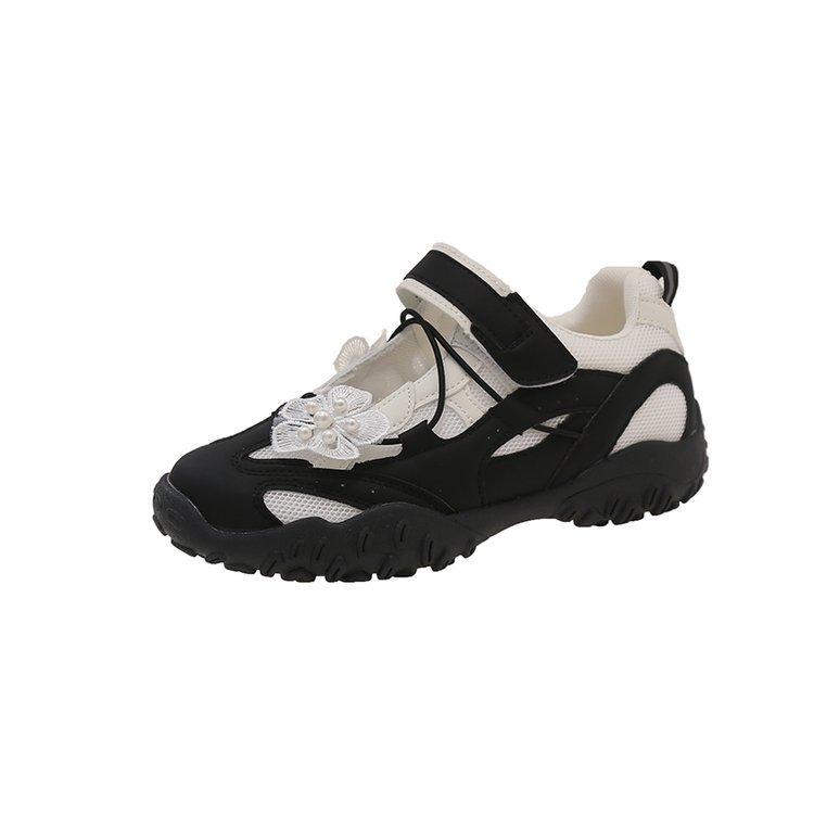 In the Autumn of 2025, the New Thick-soled Model Has a Height Increase of 5.5cm~ Velcro Breathable Mesh Functional Wind Casual Sports Shoes for Women