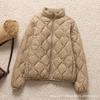 Autumn and Winter Stand-up Collar Casual and Light New Short Down Jacket Versatile and Light Inner Wear, Thin Base