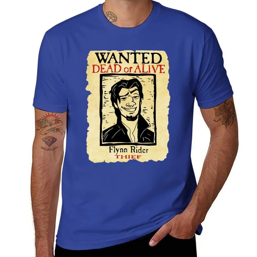 WantedFlynnRiderBrokenNoseTriblend TShirt Customs Design Your Own Boys Animal Print Oversizeds Sweat T Shirts Men 2025 New