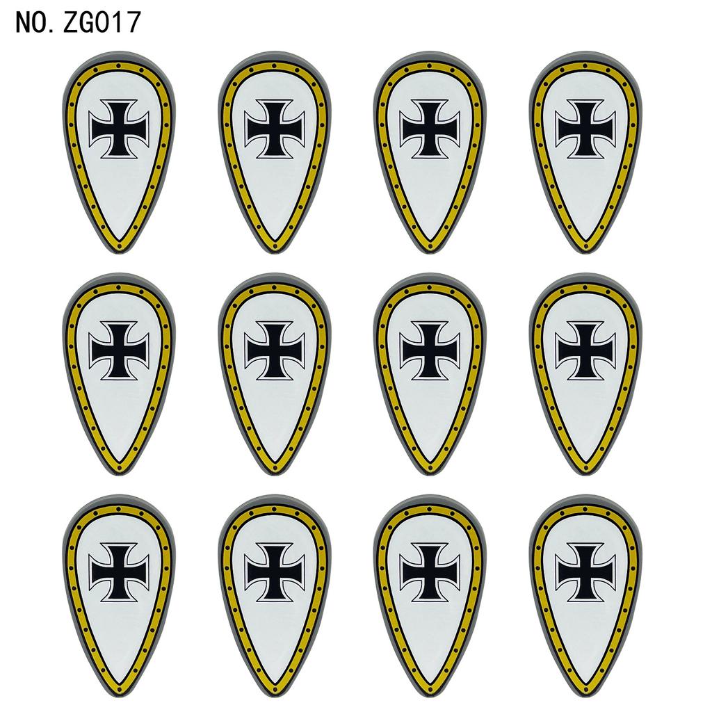 MOC Figure Accessory Building Block Game character Weapons Set Black Eagle Boxing Gloves Armor Shield Dart Machete Brick Toy N22