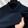 100% Cotton Polo Shirt, Four Seasons Universal  Leisure Long Sleeve, Breathable Lapels T-shirt, Perfect for Golf Sports Durable