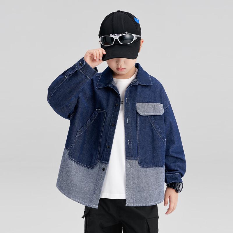 ZuoXi Jungen 2025 Herbst Neue Jeansjacke