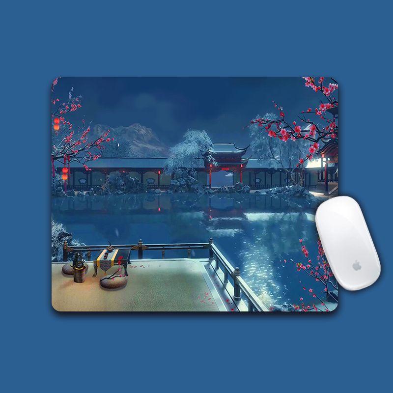 

Коврик для мыши с небольшим замком, красивый индивидуальный симпатичный двумерный анимационный браслет для ноутбука с киберспортивными играми 260*210*2mm