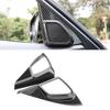 Carbon Fiber Style Car Door Audio Outlet Cover Trim For Honda Accord 2008-2013