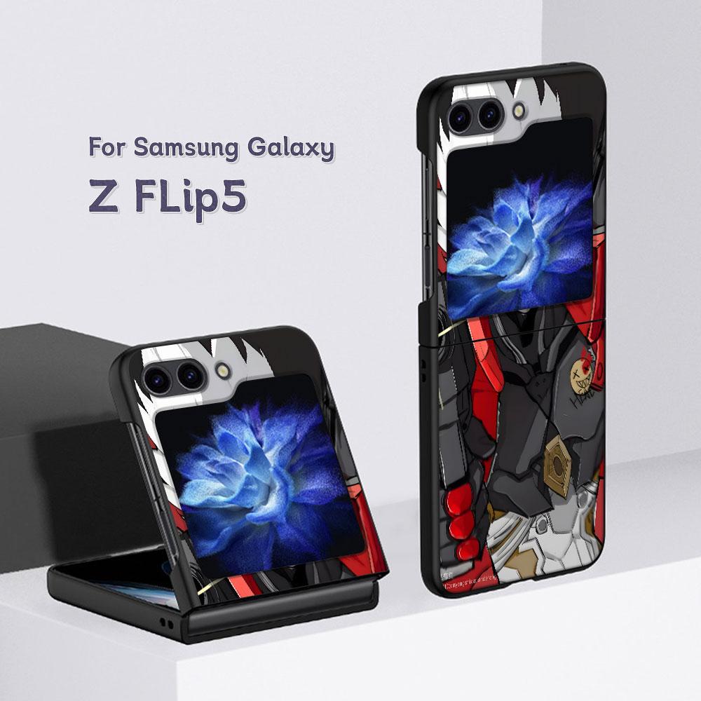 

Billy the Kid Zenless Zone Zero Case for Samsung Galaxy Z Flip6 Flip5 Black PC Phone Cover Z Flip 5 6 Hard Coque Zflip6 Zflip5 Samsung Z Flip5