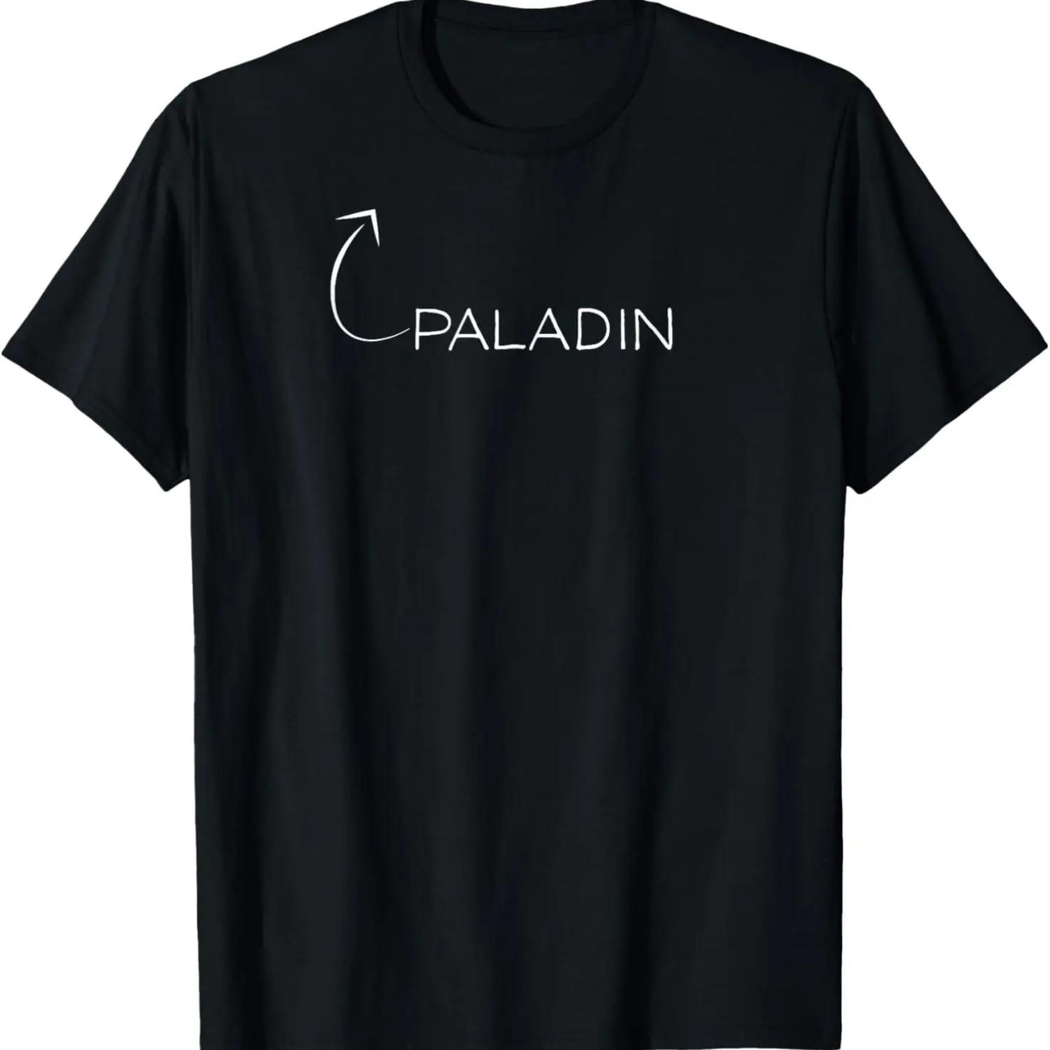 

I m A Paladin Role Playing Character Class Men Women T-Shirt T-Shirt XXXXXL чорний