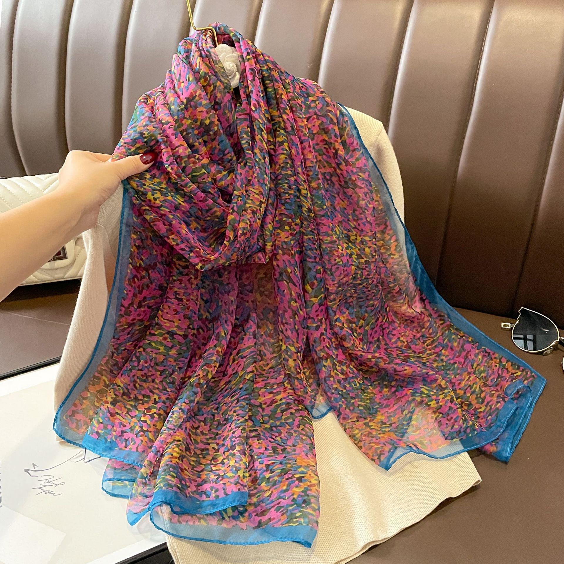 

Женский зимний толстый шарф из вискозы и хлопка с бахромой, цветочные шали и накидки из пашмины, мусульманский хиджаб Sjaal