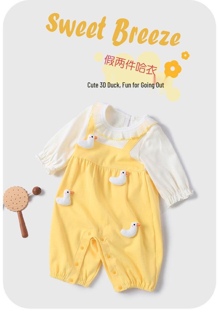 Youqi 2026 Autumn Collection: Infant Bodysuit & Jumpsuit for Outdoor Wear