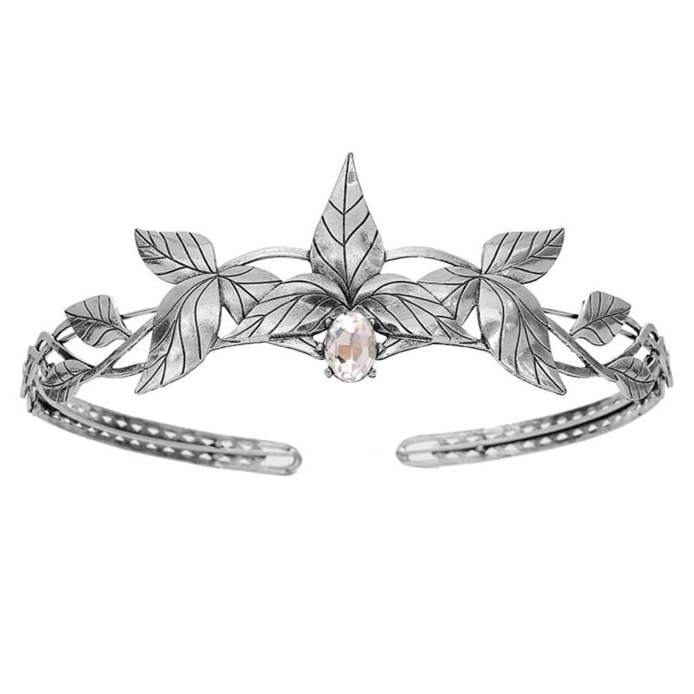 Forehead Ornaments Crystal Tiara Vintage Alloy Queen Princess Crown Crown Tiaras Birthday Gift