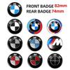 2025 Caldo 82mm 74mm emblemi posteriori cofano anteriore baule Logo Emblema Edizione 50° Anniversario per bmw F10 F20 E46 E43 E63 E64 E90 E9
