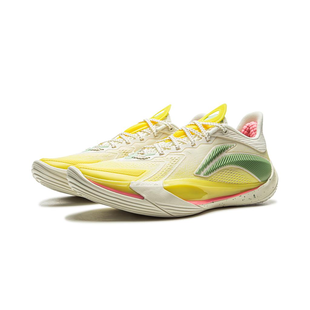 Li Ning Sonic 13v2 Dämpfend Rutschfest Abriebfest Atmungsaktiv Rückprall Grip Niedrig geschnittene Basketballschuhe Herren ABAV075-4