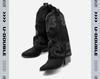 2025 Fall/Winter Merrell Women's Vintage Western High-Heel Knee-High Cowboy Boots