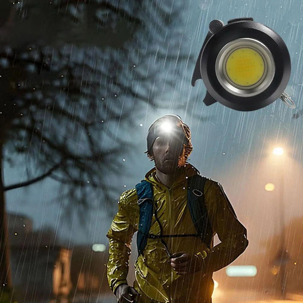 Screwdriver Ultra-Bright Headlamp 180° Adjustable Angle Type-C Charging Flashlight 3 Modes Ultra-Light COB Light Outdoor Use