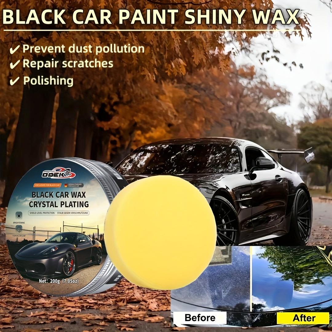 Black Car Wax Polishing Coat Polishing Maintenance Wax Black wax Universal Scratch Repair Paint