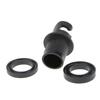 Inflatable Boat Valve Adapter Plastic Inflation Device Water Pump Connector for Kayak Dinghy