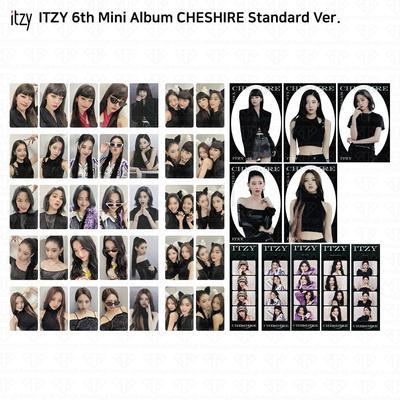 6th Mini Album Cheshire Official Photocard Clear Card Neon 4cut Film KPOP