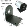 Alloy 550/545/555 Black Fixed Support Bracket 38ZYTD Bracket 555 Motor Bracket DC Motor Parts