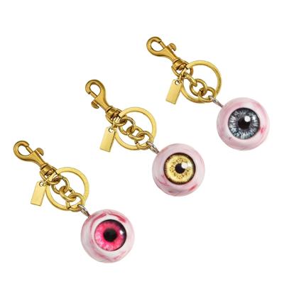 Evil Eyes Keychain Pendant Protective Amulet Alloy Accessory For Keys Bags Stylish Gift