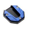 LF# Universal Enlarged Base Aluminium Alloy Kickstand Pad for Motorbike Scooter
