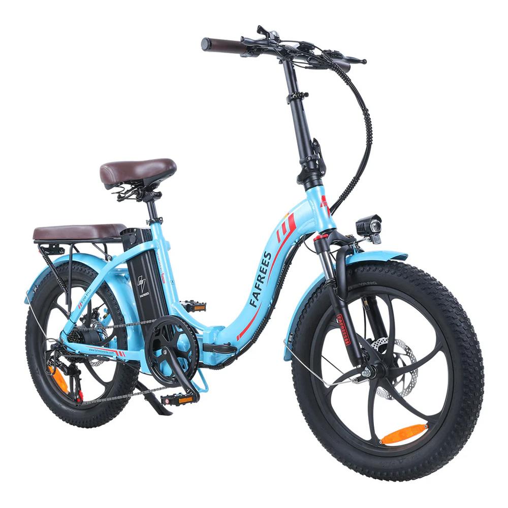 Fafrees F20 Pro Faltbares Fat-Tyre E-Bike 250W, 36V 18Ah Herausnehmbarer Akku, Vorderradfederung, Doppelscheibenbremse, Shimano 7-Gang, IP54