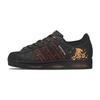 Originals Superstar 2 Low Top Skateboard Shoes Unisex Black Gold JI0079(Team1385-)