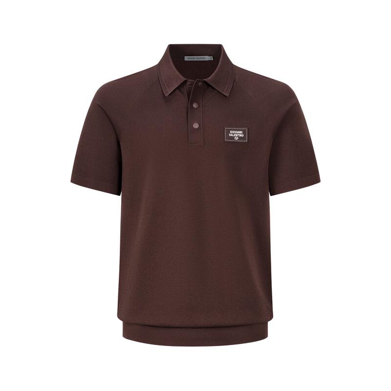 GIOVANNI VALENTINO Men's Summer Cool-Touch Polo Shirt