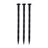 No Edging Spikes Pieces Spiral Nylon Anchor Stakes 8 Inch For Pavers, Barriers, Sod, Anchor Spikes