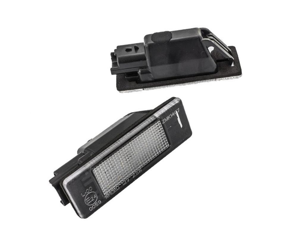 Led Licence Plate Light Kit, Autotune, For Peugeot 1007, 106 Ii, 207, 207 Cc, Sw, Peugeot 3008, Peugeot 307, Peugeot 307, Peugeot 308, Peugeot 406, Pe