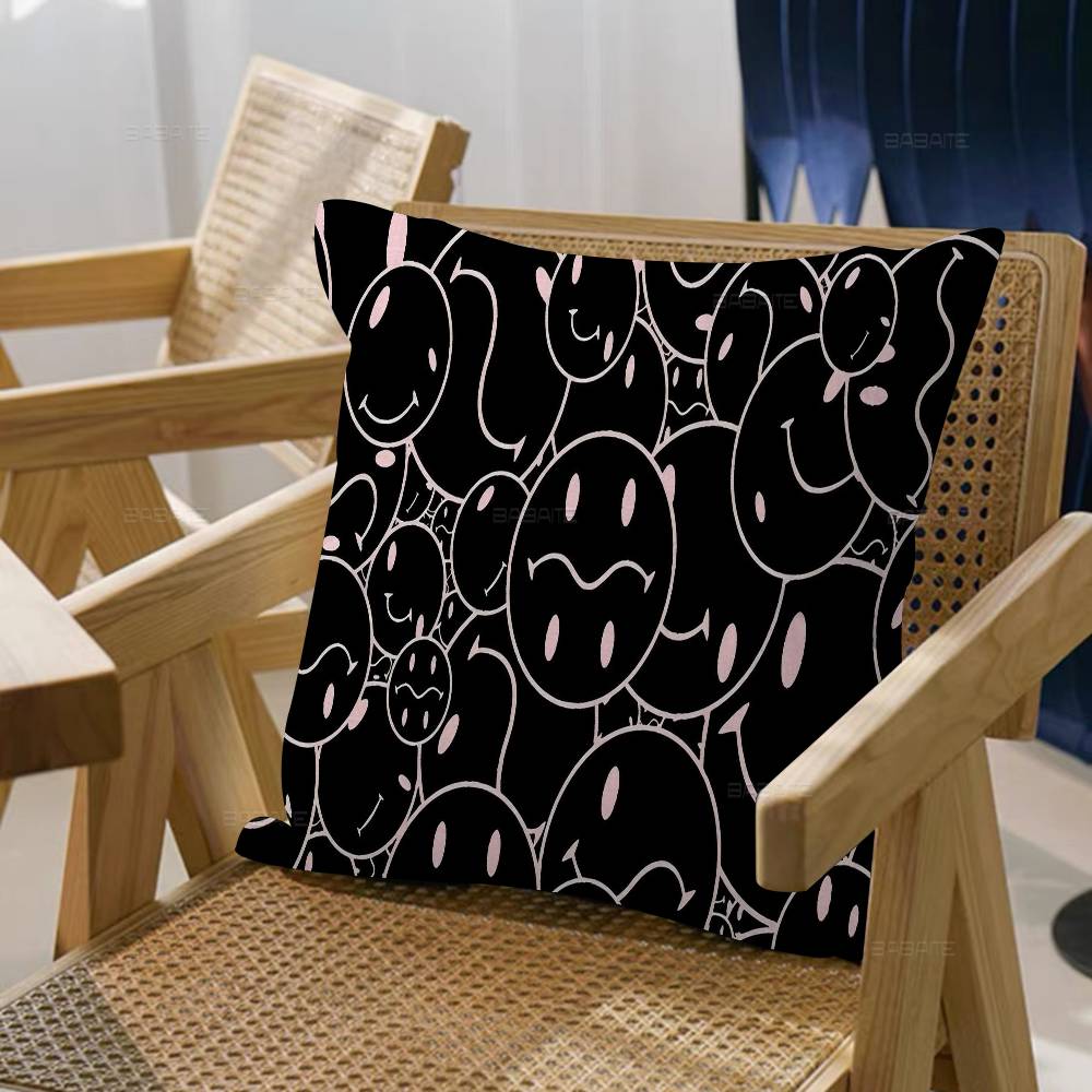 T-Takashis M-Murakamis Cartoon Lucky Dragon Pillow Cover Sofa Cushion Cover Home Room Decoration Children Gift
