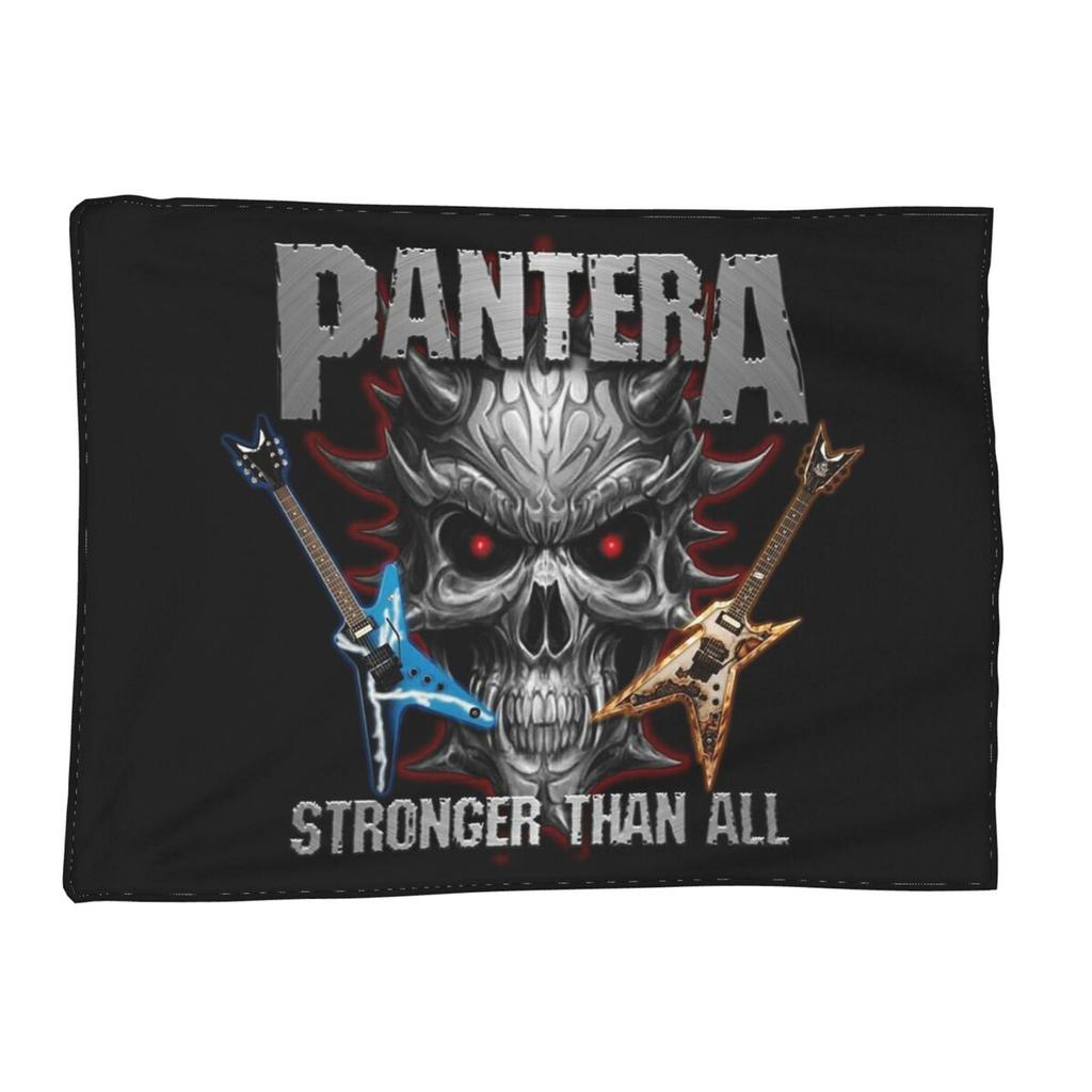 US Pantera Band Dimebag Darrell Poster Blanket Soft Warm Flannel Throw Blanket Bedding for Living room Picnic Travel Home Sofa