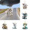 Christmas Pendant Cartoon Acrylic Tree Hanging with Accessory Lanyard Animal Ornament Versatile Decoration Style