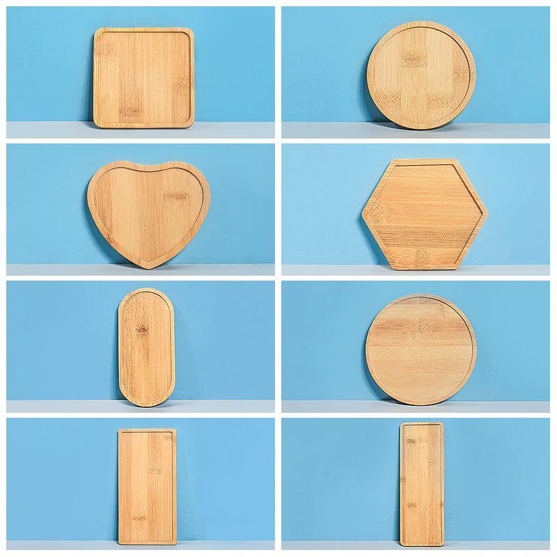 Bamboo Coaster & Placemat DIY Kit for Kids - Square & Round Mosaic Base