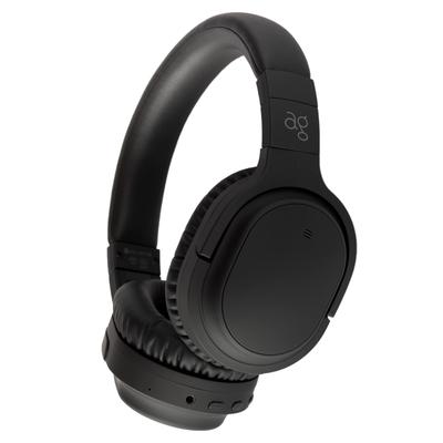 AG WHP01K Wireless Bluetooth Headphones Noise Cancelling ANC Mic Black