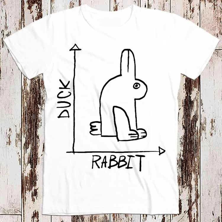 Duck Rabbit Funny Trending Chart T Shirt 8516 S