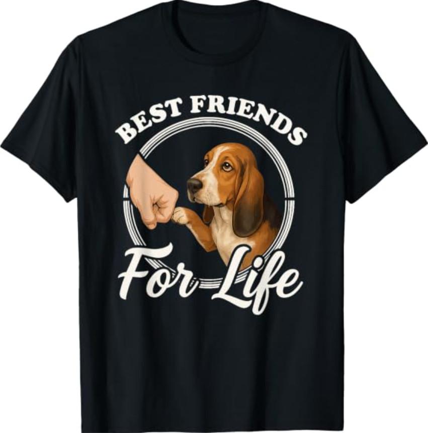 Basset Hound Dog Lover Design Beautiful Basset Hound T-Shirt