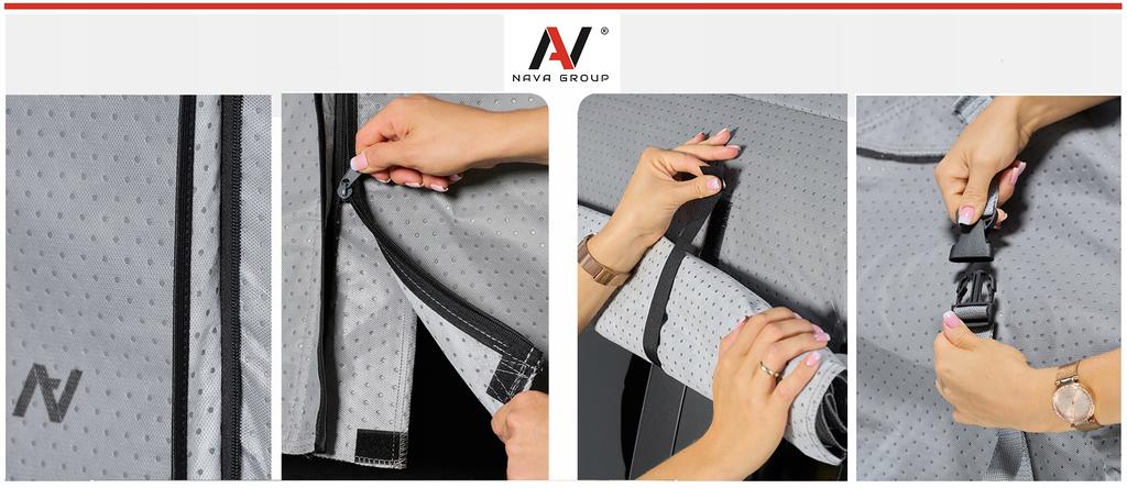 Cover for Caravan Niewiadów N126n 4-layer + 3x Strap