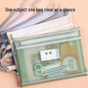 Deli Mesh Zipper File Bags