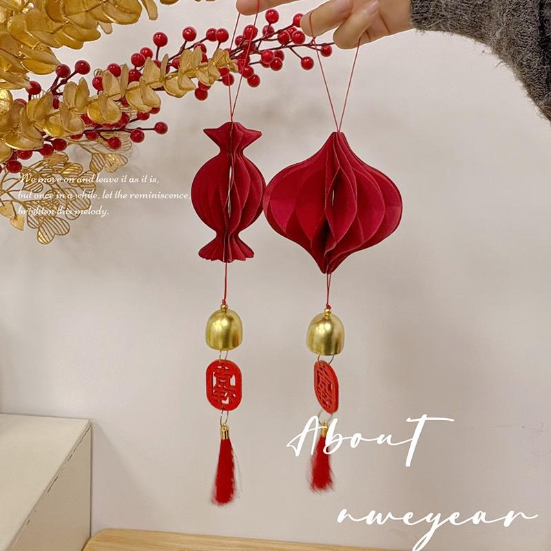 Year New Decorations Christmas Hanging Ornament Red Hanging Decoration Spring Festival Pendant