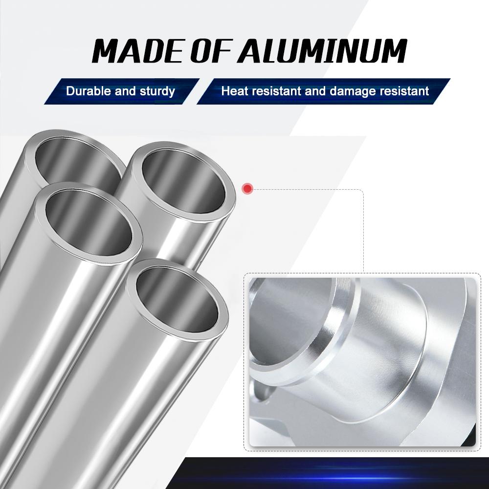 Neuer Aluminium-Wasserschlauchanschluss, Ersatz-Auto-Ersatz-Rohrverbinder 11537541992 11537544638 für BMW N54 335i 135i