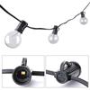G40 Tungsten Filament String Lights, 25 Bulbs, 220V/110V, Indoor & Outdoor Decorative.