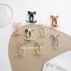Cute Kawai Vintage Hair Claw Ponytail Binding Head Plate Bath for Women Popular Style  1pc