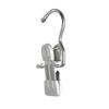 1/5/10PCS Windproof Stainless Steel Pants Clip with Hook Home Storage Rack  for Household