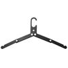 Lightweight Aluminum Alloy Multi-functional Portable Folding Clothes Hanger Outdoor Travel Clothes Coat Hanger Organizer