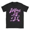 T-shirt KATSEYE K-pop Girl Group Rosa Carattere Retrò & Stampa di Gruppo delle Membri | Unisex Cotone Casual Manica Corta Top Vintage Streetwear