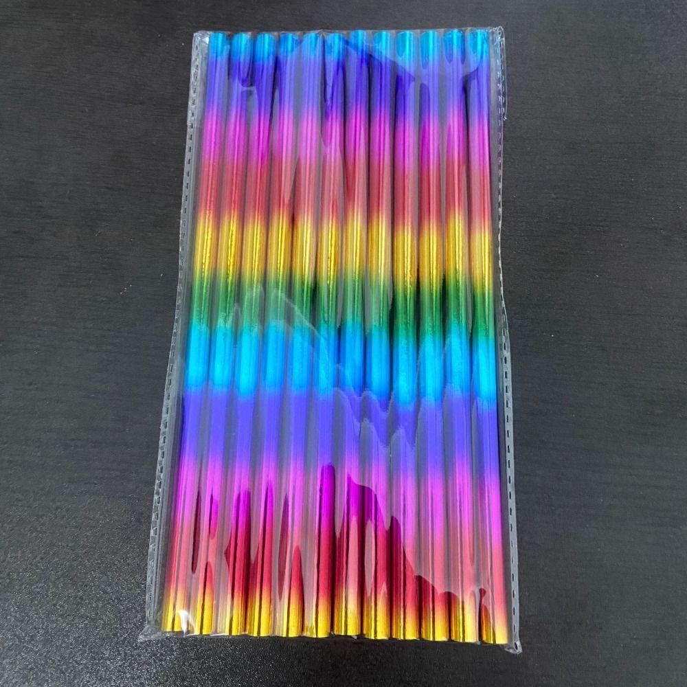 12Pcs Drawing Colored Pencil Set Painting Multi-color Pen Graffiti Rainbow Pencils School Supplies