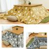 Kotatsu Futon Cover, Square, 215x215cm, Sheep Design, Gray Flannel, Stylish, Cute, Nordic, Modern, Kotatsu Cover, Kotatsu Cover, Sheep, Kotatsu Futon,